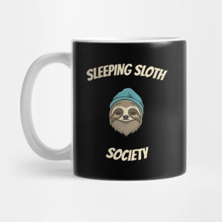 Sleeping Sloth Society Mug